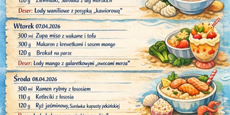 Nowe menu w Stołówce